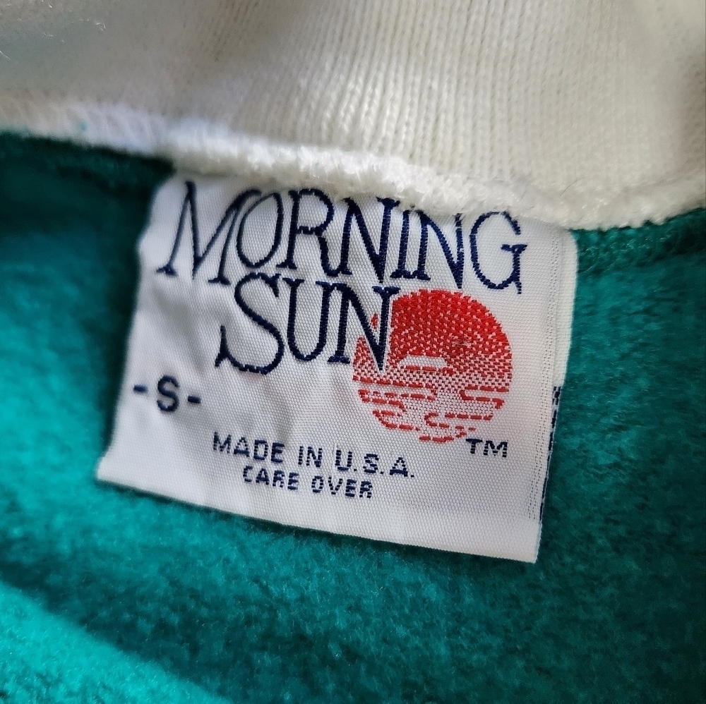 Morning Sun Vintage Collared Sweater size Small - Picture 3 of 7